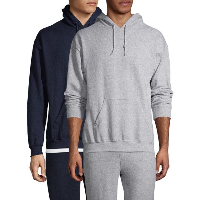 Gildan Men's Heavy Blend Fleece Hooded Sweatshirt, 2-Pack