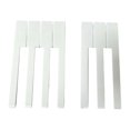 thumbnail image 3 of Milaget Touches Réparation Accessoires en PVC Remplacement Claviers Instruments Blanc, 3 of 7