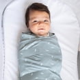 thumbnail image 4 of Couverture à Emmailloter HALO® SleepSack® - coton - oiseaux, 4 of 7