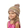 thumbnail image 1 of Gravity Threads Tuque pour Enfants 4 Tons Amusante - Pompon Arc-en-Ciel, 1 of 2