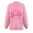 thumbnail image 4 of Mode Décontractée à Manches Longues Imprimé Floral Fermeture Éclair Épaule Extérieure Surdimensionnée Sweat-Shirts Noir S, 4 of 6