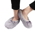 thumbnail image 2 of CHOK Adult Super Soft Warm Cozy Fuzzy Soft Touch Slippers Non-Slip Lined Socks  Assortment B  Medium 3 Pairs, 2 of 4