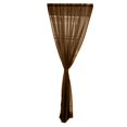 thumbnail image 3 of veasfak 2 Panel Kitchen Curtain Door Window Voile Drape Coffee - 200x200cm Coffee 100x200cm, 3 of 9