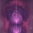 thumbnail image 1 of Ahgly Company Tapis d'Intérieur Lavable en Machine Carré Transitionnel Orchidée Violet, 7 Pieds Carré, 1 of 7