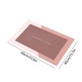 thumbnail image 3 of Dvkptbk Bath Mat Bathroom Rugs Non Slip Absorbent Stain Resistant Quick Dry Washable Bathroom Rug Bath Mats for Bathroom Floor Tub Sink Shower Mat Easy Care Pink 16"x24", 3 of 9