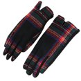 thumbnail image 1 of Driving Gloves Fashion Grid Design Winter Gloves Touch Screen Gloves for Ladies, 1 of 10