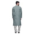 thumbnail image 3 of Atasi Designer Kurta Pajama For Men Printed Straight Kurta Set Summer Clothing, 3 of 5