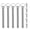 Silver, variant on Miangastore 5 Sets Hand Fan Shaft Rivets And Nuts Repair Kit Metal Fasteners For Diy Handmade Folding Fans Paper Wooden Fans Accessories