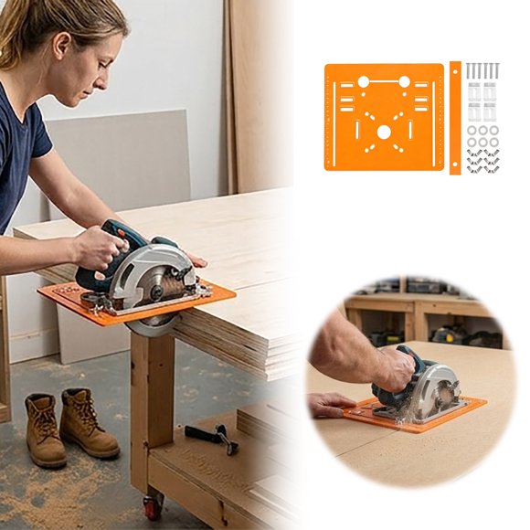 ZZHZGZ Todays Deals Clearance Sale Woodworking Cutting Machine Base with Adjustable for Handheld – Versatile Stone Cutting