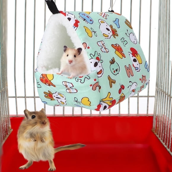 Hamster Hanging House, Hamster Hammock, Easy To Install Warm Hammock Squirrel For Small Pets S
