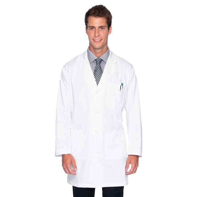 Landau Vêtements de Laboratoire pour Hommes 3124 Blanc 50