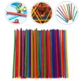 thumbnail image 1 of 50pcs Colorful Rhythm Sticks Wooden Music Rhythm Sticks Replacement Rhythm Sticks-SHUNJING, 1 of 3