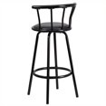 thumbnail image 4 of Pemberly Row Tabouret de Barre Arrière de 30 Po en Noir, 4 of 4