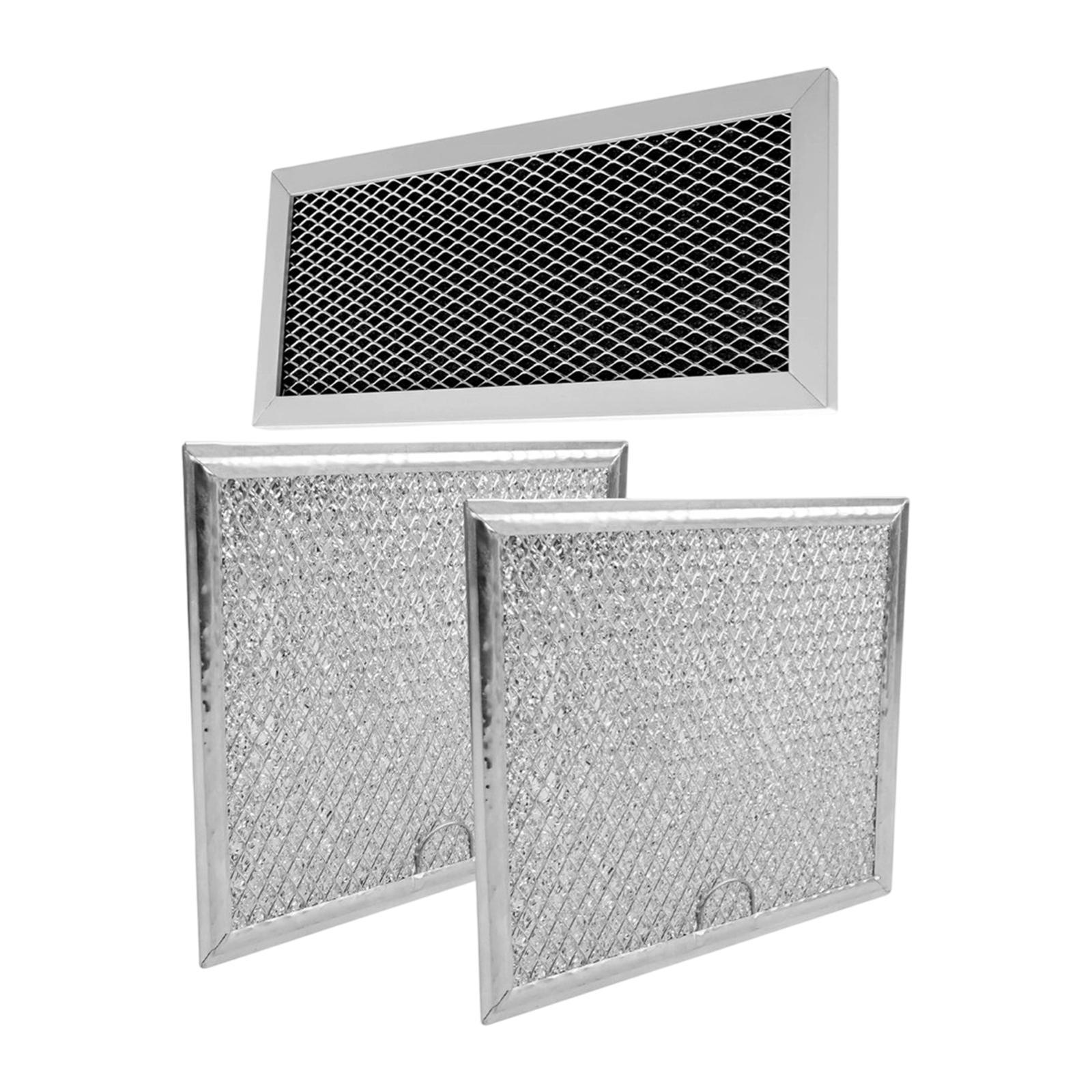 DOLITY Microwave Replacement Filter Kitchen Appliance Accessory Easy to Install Prevents Odors Microwave Vent Filter for ME19R7041FS