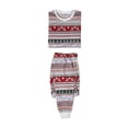 thumbnail image 2 of Pyjamas de Noël Assortis pour la Famille Ensembles Assortis Pyjamas de Noël pour Hommes Pyjama d'Automne et d'Hiver pour Homme Décontracté Ample à Manches Longues avec Col Rond Imprimé de Noël Ensemble de Pyjama de Noël Papa de Papa Taille:m, 2 of 7