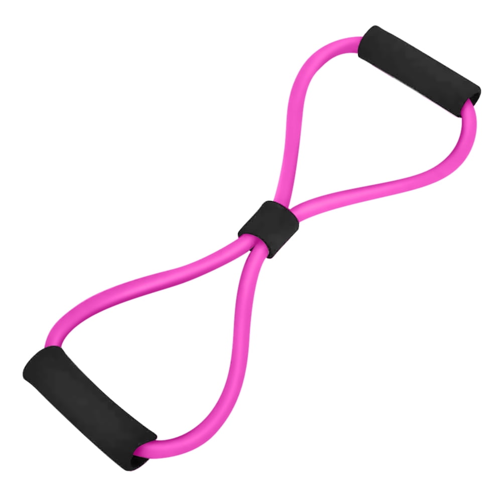 Zootealy Yoga Gym Fitness 8-shape Pulling Rope Exercise Resistance Band Chest Expander Muscle Training Tubing Stretching Pull Rope