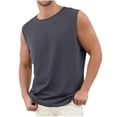 thumbnail image 1 of Grrvtrz Mens Tank Tops Quick Dry Breathable Sleeveless Shirts Gym Workout Muscle Tank, 1 of 4