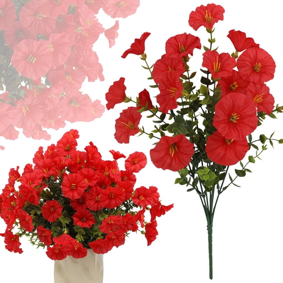 AKEGAMN Clearance! Morning Glory Morning Glories Artificial Morning Glory Morning Glories Windproof The Atmosphere Of Autumn Morning Glory Morning Glories Artificial Morning Glory Morning Glories Wi