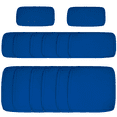 thumbnail image 1 of Outsunny Housse de Coussin de Remplacement pour Ensemble de Canapé en Rotin de Patio Extérieur 14 Pcs, 1 of 10