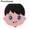 thumbnail image 1 of Baby Tooth Box Creative Wooden Lovely Baby Tooth Collection Box Keepsake Box, 1 of 6