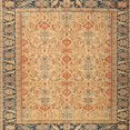 thumbnail image 1 of Ahgly Company Tapis d'Intérieur Carré Traditionnel Persan Rouge, 8 Pieds Carré, 1 of 6