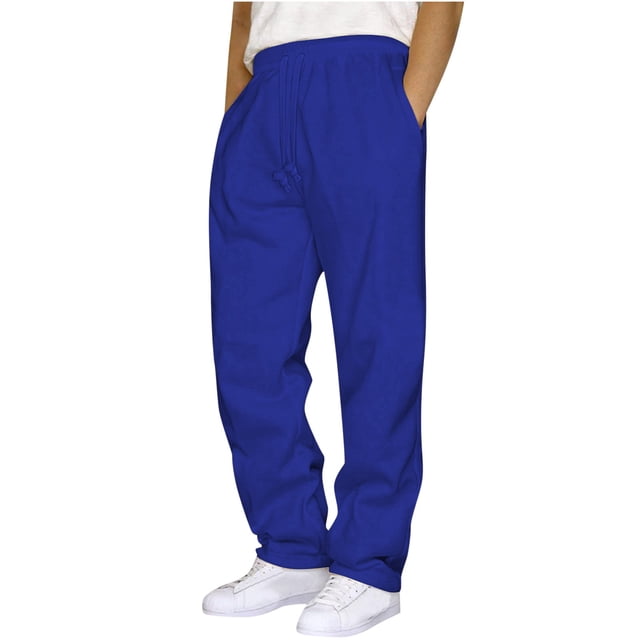 FAIWAD Mens Sweatpants Drawstring Elastic Waist Cargo Pants Athletic Running Pants Lightweight Workout Joggers