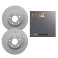 thumbnail image 1 of Max Advanced Brakes - Front Brake Rotor Set for 2001-2006 Chevy Silverado 1500 HD; GMC Sierra 1500 HD, Geomet Coated OE-Style Front Rotors, Daily Upgrade, 1 of 7