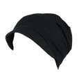 thumbnail image 3 of Fgnfyis Women Soild India Muslim Stretch Turban Hat Camouflage Hair Loss Head Scarf Wrap Womens Hats Black, 3 of 3