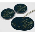thumbnail image 4 of Inkdotpot Gold Foil Paper Hang Tags Thank You For Celebrating With Me Birthday Favor Tags 50 Pieces, 4 of 6