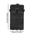 thumbnail image 4 of Large Capacity Aviation Checked Bag Universal Wheel Folding Luggage Durable Spacious, 4 of 7