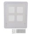 thumbnail image 2 of Pet Door, ABS Nylon Dog Door For Wall,  Prevention Doggy Door Replacement Flap With In And Out Valve Switch, Pet Security Gate Door For Small Medium Dogs And Cats, 2 of 8