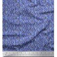 thumbnail image 1 of Soimoi Polyester Crepe Fabric Floral Shirting Print Sewing Fabric Yard 42 Inch Wide, 1 of 3