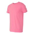 thumbnail image 2 of Gildan Mens Softstyle T-Shirt, L, Azalea, 2 of 3