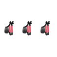 thumbnail image 3 of kurtrusly Double Shoulder Strap Simple Professional Strimmer Part Adjustable Nylon Fixing Belt Padded Lawn Mower Harness Black Red 3Set, 3 of 6