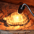 thumbnail image 2 of 5PCS UVA+UVB Reptile Heating Light Bulb Snake Turtle Pet Full Spectrum Basking UV Light Bulbs Heating Light 25W, 2 of 7