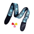 thumbnail image 4 of TISHITA Sangle de Guitare Électrique Portable pour Mandoline Guitare Classique Bleue, 4 of 8