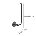 thumbnail image 3 of Meitianfacai Wall Mounted Hat Rack Hat And Baseball Caps Organizer Metal Hat Holders Hooks For Wall Storage Solution For Hats And Caps For Entryway Bedroom Closet, 3 of 6