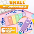 thumbnail image 2 of YSTIANN 6-Pack Mini Bear Fluorescent Highlighters - Assorted Colors, Cute Bear Design Marker Set, Multi-Color Highlighters for Highlighting, Fun & Compact Markers, Bulk Pack WJ85-339, 2 of 9