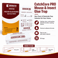 thumbnail image 4 of Coremaster Catchcore PRO Mouse and Insect Glue Traps 36 Pack, 4 of 7