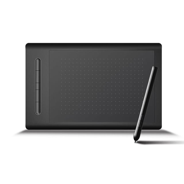 WP9625B Graphics Tablet Drawing Tablet 8192 Levels Pressure Sensitivity 5080LPI Resolution 230PPS Read Speed 2.4G/BT