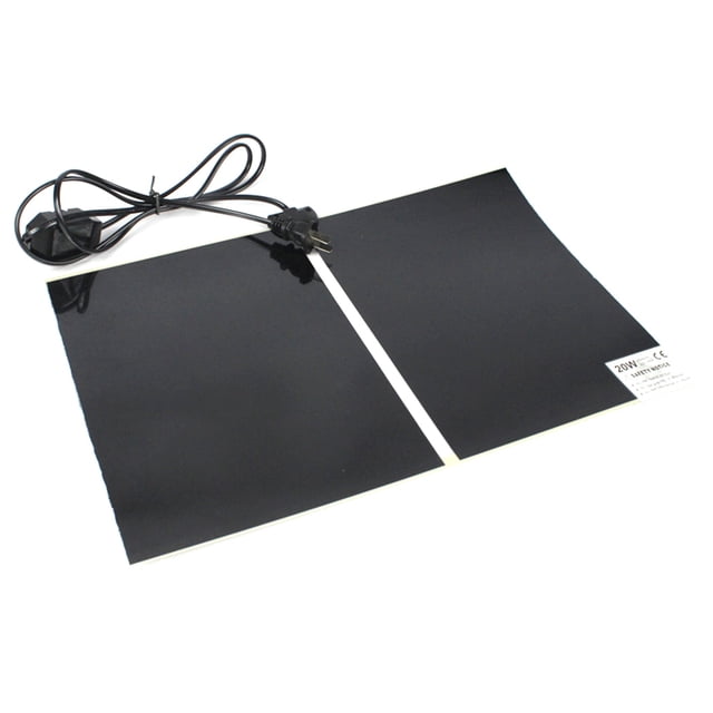 Reptile Heating Pad Plastic - Adjustable Terrarium Warming Pad Lizard Heated Mat