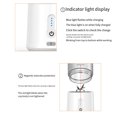 thumbnail image 2 of maskred Portable 500ml Electric Juicer Rechargeable Juice Maker Fruit Vegetable Extractor Mixer Blender Machine Kitchen White, 2 of 6