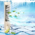 thumbnail image 2 of TopLLC Portable Air Conditioners Desktop Remote Control Tower Fan USB Charging Home Silent Electric Fan Office Vertical Table Fan Summer Cooling Fan Air Cooler for Home Office Bedroom on Clearance, 2 of 4