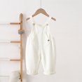 thumbnail image 2 of Kids Summer Pants,Summer Long Pants for Girls,Children's Spring And Summer Solid Color Denim Overalls, 2 of 5