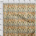 thumbnail image 2 of oneOone Polyester Lycra Fabric Chevron Ikat Print Fabric By The Yard 56 Inch Wide, 2 of 4