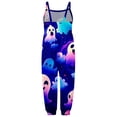 thumbnail image 5 of Tenues d'Été Mignonnes pour Tout-Petits 2025 Combinaison Imprimée Sans Manches Vêtements Pantalons, 5 of 5