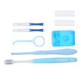 thumbnail image 4 of Orthodontic Care Tools, Precise Grip Nonslip Handle Lightweight and Portable Oral Care Kit  for Teeth Cleaning, 4 of 8