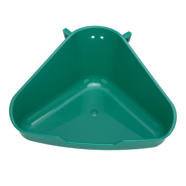 Animal Litter Tray Fanshaped Pet Litter Corner Toilet Training Tray Simple To Fix Hamster Sand Bath Litter Box Bathtub Spill Proof Sand Bath Container For Hamster