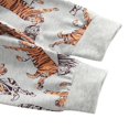 thumbnail image 3 of MesaSe 2Pcs Toddler Baby Spring Autumn Clothes Baby Long Sleeves + Trousers Tiger Pattern Cartoon  Neck, 3 of 7