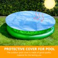 thumbnail image 4 of Miangastore Protecteur de Piscine Bleu Lot de 1 240x94 Po Forme Ronde, 4 of 9